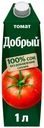 Сок Добрый томатный 1 л