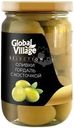 Оливки зеленые Global Village Selection с косточкой 300г