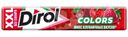 Жевательная резинка Dirol Colors XXL Микс клубничных вкусов без сахара, 19г