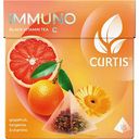 Чай чёрный Curtis Immuno Грейпфрут- лайм-мандарин + витамин С, 15×1,7 г