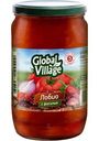 Лобио Global Village с фасолью 360г