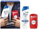 Набор подарочный Head&Shoulders и Old Spice шампунь и бальзам-ополаскиватель и дезодорант 1шт.