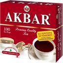 Чай черный AKBAR 100 пакетиков, 200г 