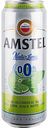 Пивной напиток безалкогольный Amstel Натур Лайм и мята 0,3 % алк., 0,45 л