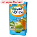 Сок ФРУТОНЯНЯ яблоко-груша с мякотью, 200г