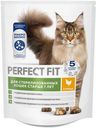 Сухой полнорационный корм Perfect Fit для стерилизованных кошек старше 7 лет с курицей, 650г
