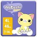 Подгузники Watashi 4L (7-14 кг) 46 шт