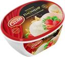 Пломбир Соло ванильный с клубникой 13.5% БЗМЖ 400г