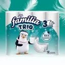 Туалетная бумага, Familia Trio, 3 слоя, 12 рулонов