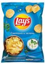 Чипсы Lay's Сметана и зелень, 90 г