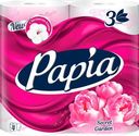 Бумага туалетная Papia трехслойная Таинственный сад, 4 шт