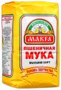 Мука Makfa пшеничная хлебопекарная высший сорт 2 кг