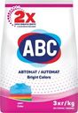 Стиральный порошок ABC для цветного белья 3кг