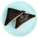 Сэндвич на угольном хлебе с индейкой перцем гриль и пикантным соусом Перекрёсток Select, 180г