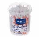 Ватные палочки AURA Beauty, стакан, 100 шт