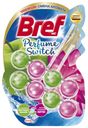 Туалетный блок подвесной Bref Perfume Switch яблоко лотос, 2х50 г