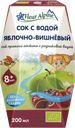 Сок с водой с 8 мес Флер Альпин БИО яблоко вишня без сахара Зейнризер Гетранк ГмбХ т/п, 200 мл