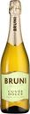 Вино игристое BRUNI Cuvee Dolce белое сладкое, 0.75л