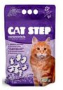 Наполнитель Cat Step для кошачьего туалета, силикагель, лаванда, 3.8 л