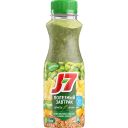 J7 Продукт питьевой из яблок, бананов, ананасов, манго с ржаными хлопьями и киви для детского питания "Коктейль". 0,3л ПЭТФ
