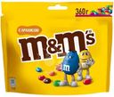 Конфеты M&M's драже с арахисом и молочным шоколадом для компании, 360г