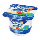 Творог АГУША, Засыпай-ка Клубника-банан-мелисса, 3,8%, 100г