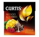 Чай чёрный "Mango & Berries", CURTIS, 20 пакетиков, 34 г