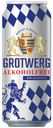 Безалкогольное пиво Grotwerg светлое фильтрованное пастеризованное 500 мл