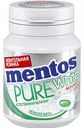 Жевательная резинка Mentos Pure white без сахара Нежная мята, 54 г