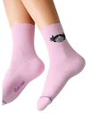 Носки детские Sof-tiki голова, цвет светло-розовый, 20р-р