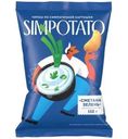 Чипсы Simpotato Сметана и зелень из натурального картофеля 110 г
