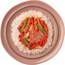 Свинина в соусе барбекю с рисом Перекрёсток Select, 240г