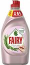Средство для мытья посуды Нежные руки Fairy аромат Розового Жасмина и Алоэ Вера, 450 мл