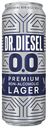 Пивной напиток безалкогольный Doctor Diesel Премиум Лагер светлое фильтрованное пастеризованное 0,43 л