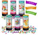 Хлопушка пружинная Partymania Merry Christmas, 11 см