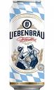 Пиво Liebenbräu Helles светлое пастеризованное 5,1 % алк., Германия, 0,5 л
