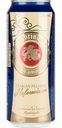 Пиво Zahringer Hefeweizen светлое нефильтрованное 5 % алк., Германия, 0,5 л