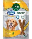 Лакомство для взрослых собак крупных пород Triol Dental Norm Жевательные колбаски, 240 г