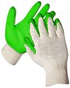 Перчатки ЛАТЕКО зеленые, 1 пара