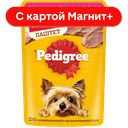 PEDIGREE Корм д/соб мал пор паштет говядина 80г(Марс):28