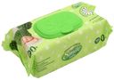 Салфетки влажные детские Smile Baby с чередой и соком подорожника 100 шт