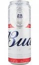 Пиво Bud светлое пастеризованное 5 % алк., Россия, 0,45 л