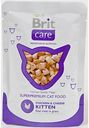 Влажный корм для котят Brit Care Курица и сыр, 80 г
