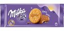 Печенье овсяное Milka с молочным шоколадом, 168 г