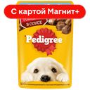 Корм для щенков PEDIGREE®, говядина, 85г