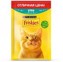 Корм для взрослых кошек Friskies с уткой в подливе, 50 г