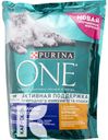 Корм PURINA ONE сухой  с курицей и цельными злаками для кошек, 750г