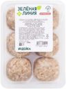 Биточки из мяса индейки Зелёная Линия охлаждённые, 450г