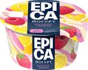 Йогурт EPICA с малиной и лимоном 4,8%, без змж, 130г