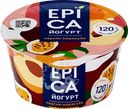 Йогурт EPICA с персиком и маракуйей 4,8%, без змж